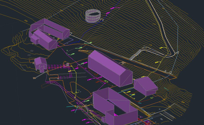 3D geodetski načrt podzemne infrastrukture