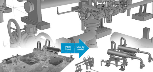 3D skeniranje plinske postaje