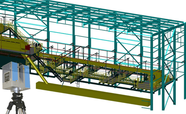 01_Industrial construction 3D scan