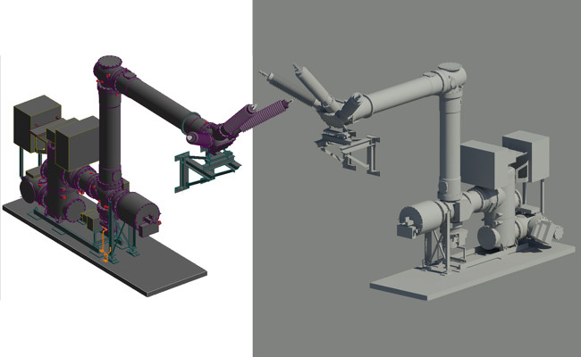 Substation 3D scan