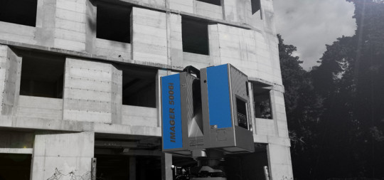 3D skeniranje ventilacijske fasade