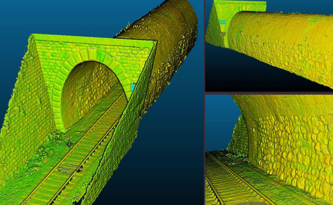 3D skeniranje tunel