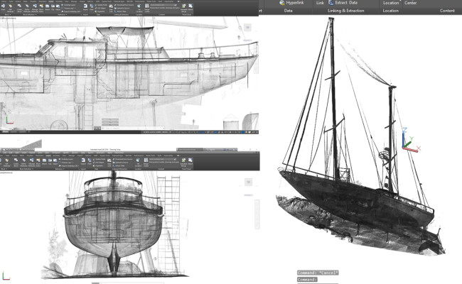 Pointcloud ship