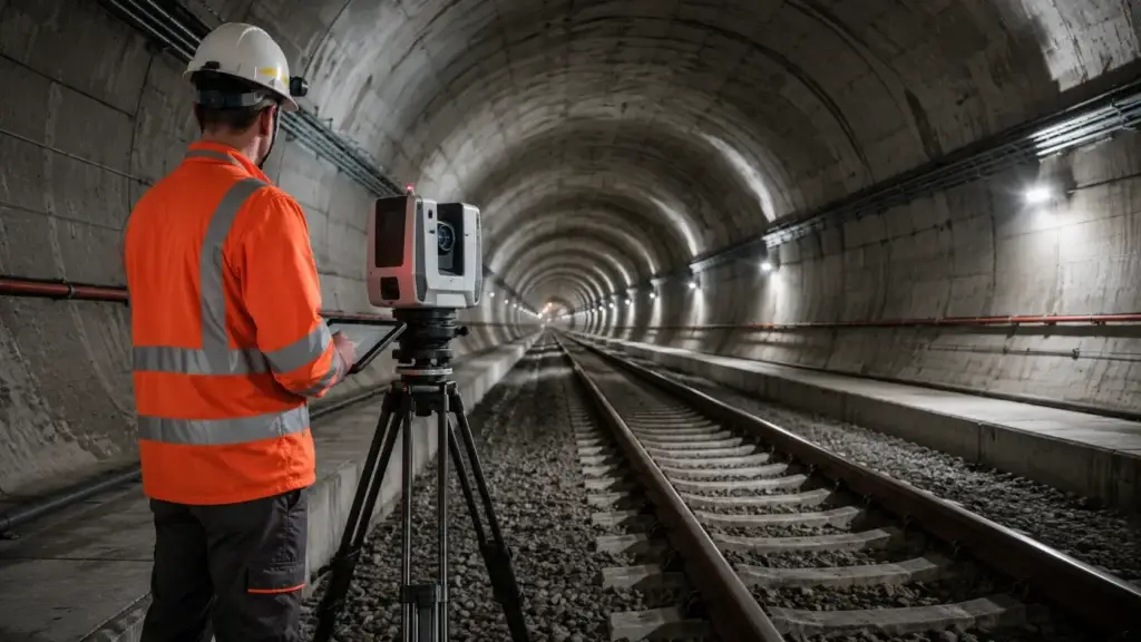 Nadzor železniških predorov z georadarskimi meritvami in 3D laserskim skeniranjem